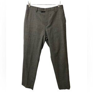 Reiss Men’s Delliston T Wool-Blend Dress Pants Gray Size 32